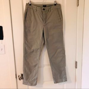 J Crew Size 6 Green Khaki Dress Pants